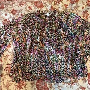 H&M Multicolor Floral Blouse